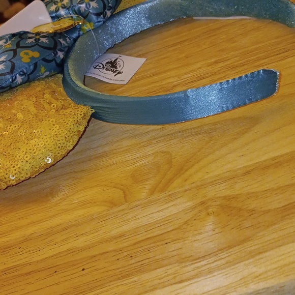 Disney Parks Epcot Saluti Limoncello Italy Minnie Ears Headband Lemon - Picture 7 of 7